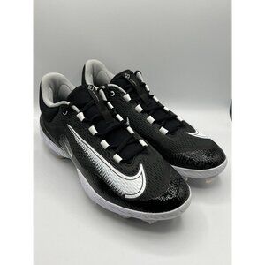 Nike Men's Alpha Huarache Elite 4 Baseball Cleats Low Black 14 DJ6521-011‎ NWOB
